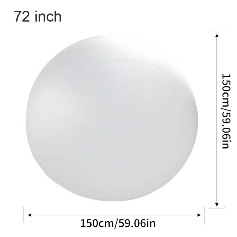 New 72 Inch Huge Balloons Giant Latex Performance Decor Balloon Party Celebration Festival Decorations Christmas Wedding Decor