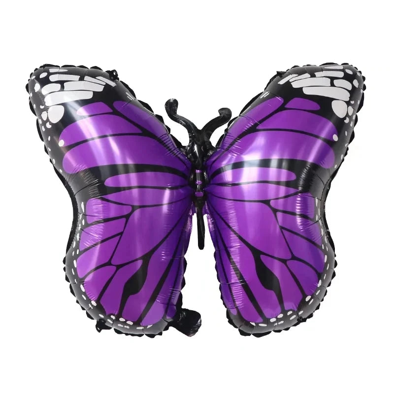Large Butterfly Aluminum Foil Balloons Butterfly Helium Air Globos Birthday Party Decorations Baby Shower Kids Toy Photo Props