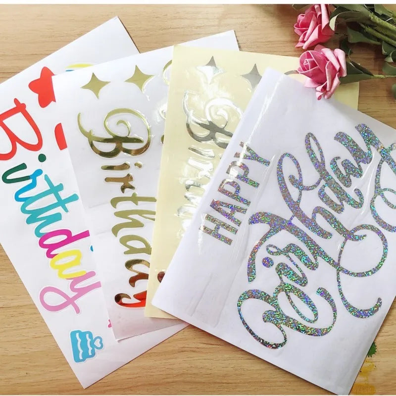 Transparent balloons stickers for birthday party decoration,large 21x29cm,36inch bubble balloons, balloons