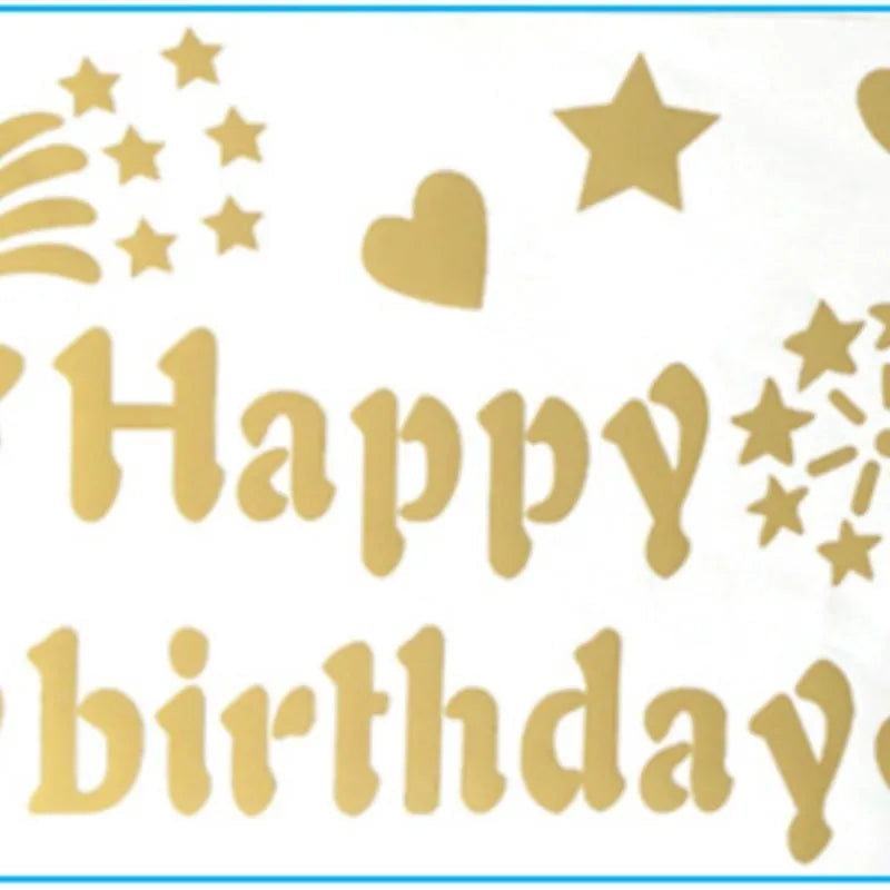 Transparent balloons stickers for birthday party decoration,large 21x29cm,36inch bubble balloons, balloons