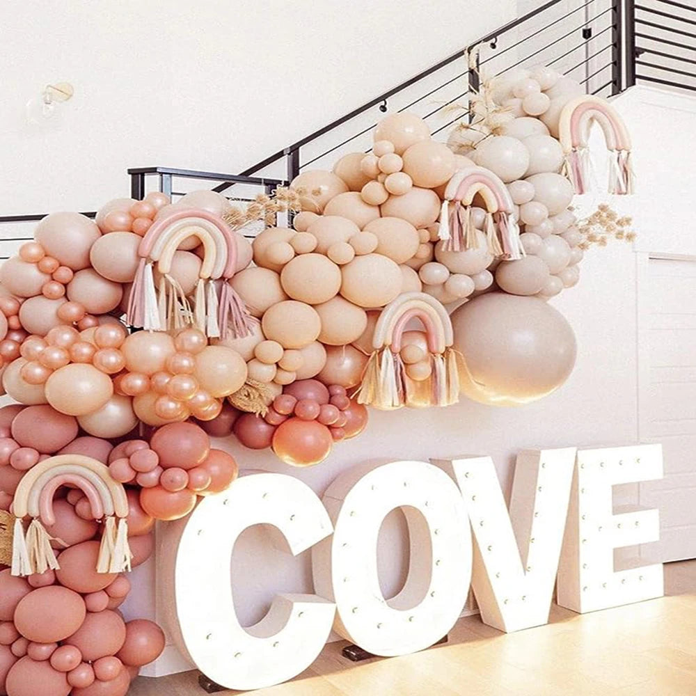 20Pcs 5/10/12inch Pastel Pink Balloons White Sand Blue Balloon Baby Shower Birthday Party Wedding Graduation Decorations Globos
