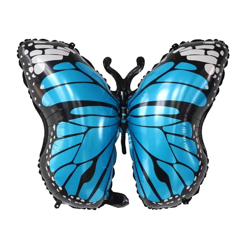 Large Butterfly Aluminum Foil Balloons Butterfly Helium Air Globos Birthday Party Decorations Baby Shower Kids Toy Photo Props