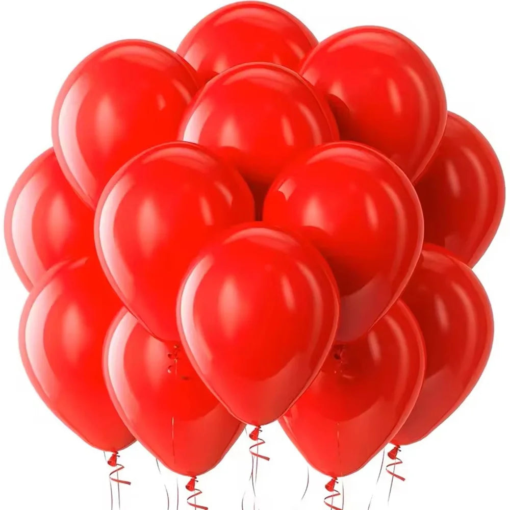 10inch Balloons Black Pink Round Latex Balloon Birthday Party Decor Adult Wedding Decoration Helium Globos Baby Shower Balloon