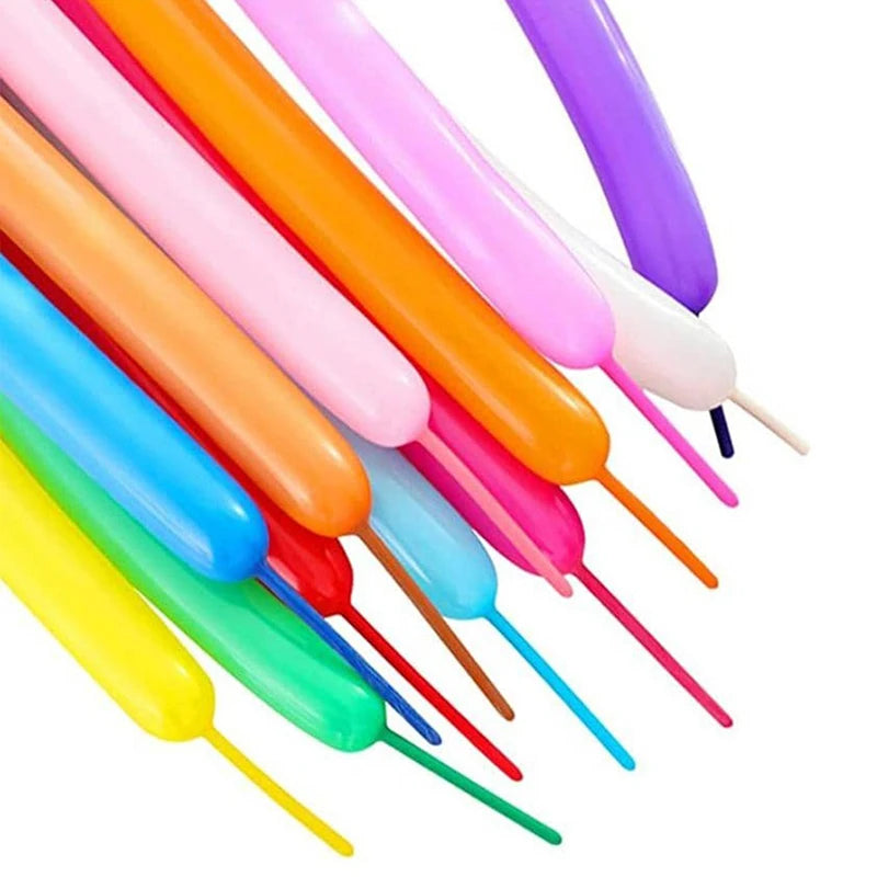 50~200pcs Magic Thickened Long Strip Balloon Twist Latex Balloons Shape Wedding Children Day Birthday Party Decorations TMZ