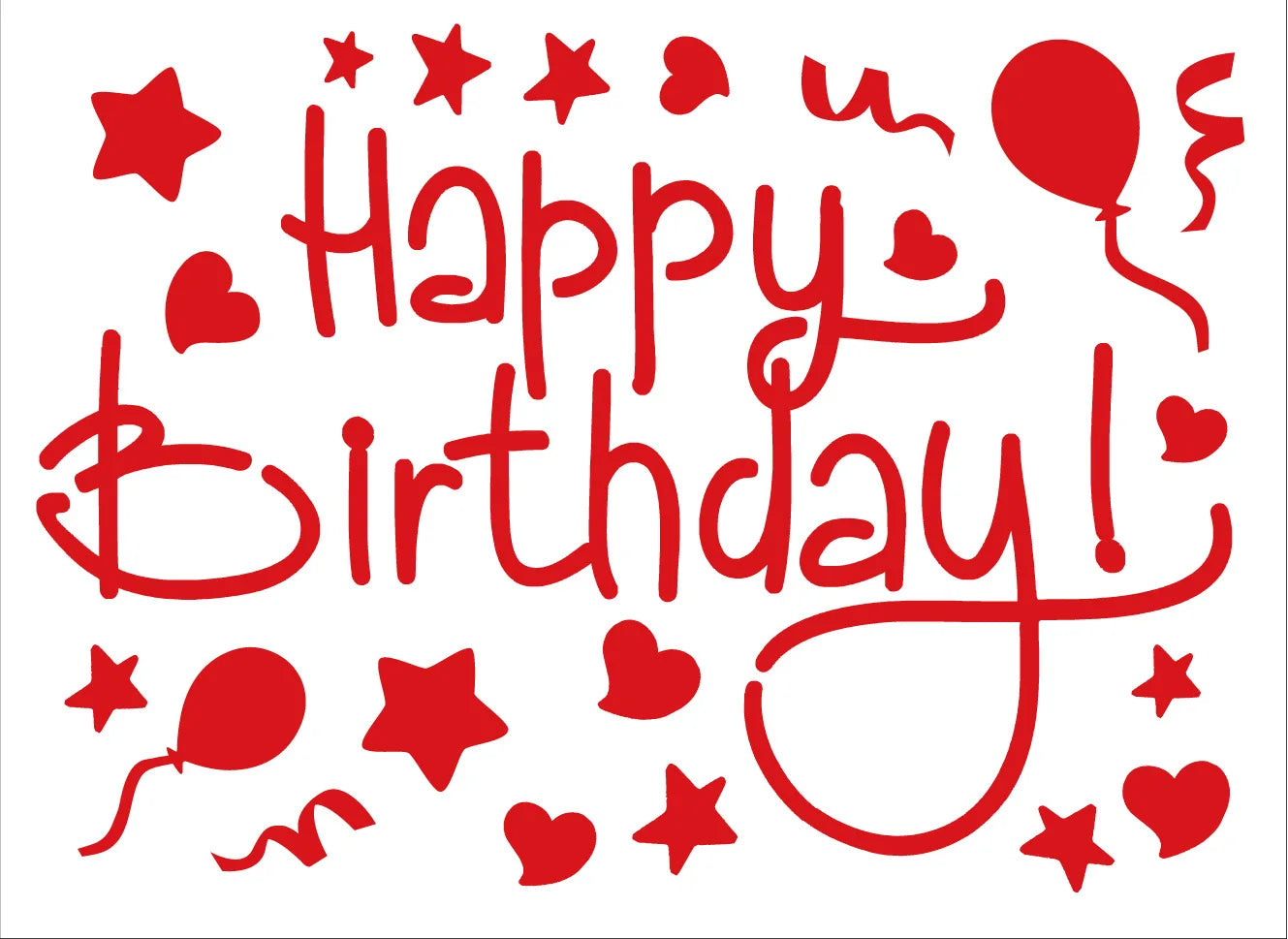 Transparent balloons stickers for birthday party decoration,large 21x29cm,36inch bubble balloons, balloons
