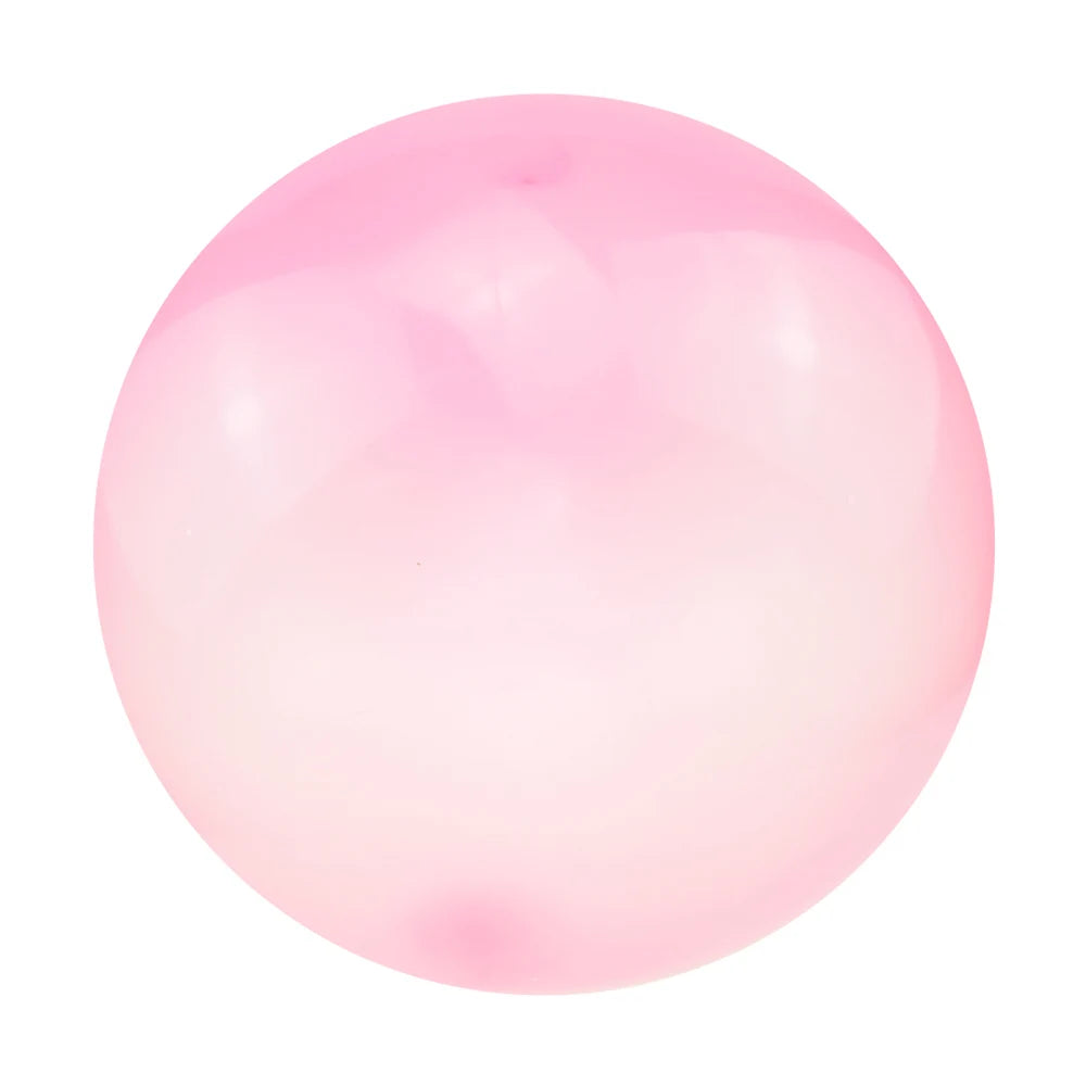 Kids Blow Up Balloon Toy Children Outdoor Soft Air Water Filled Bubble Ball Fun Party Game Summer Gift Inflatable Elastic Ball
