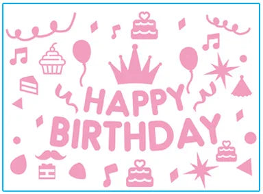 Transparent balloons stickers for birthday party decoration,large 21x29cm,36inch bubble balloons, balloons