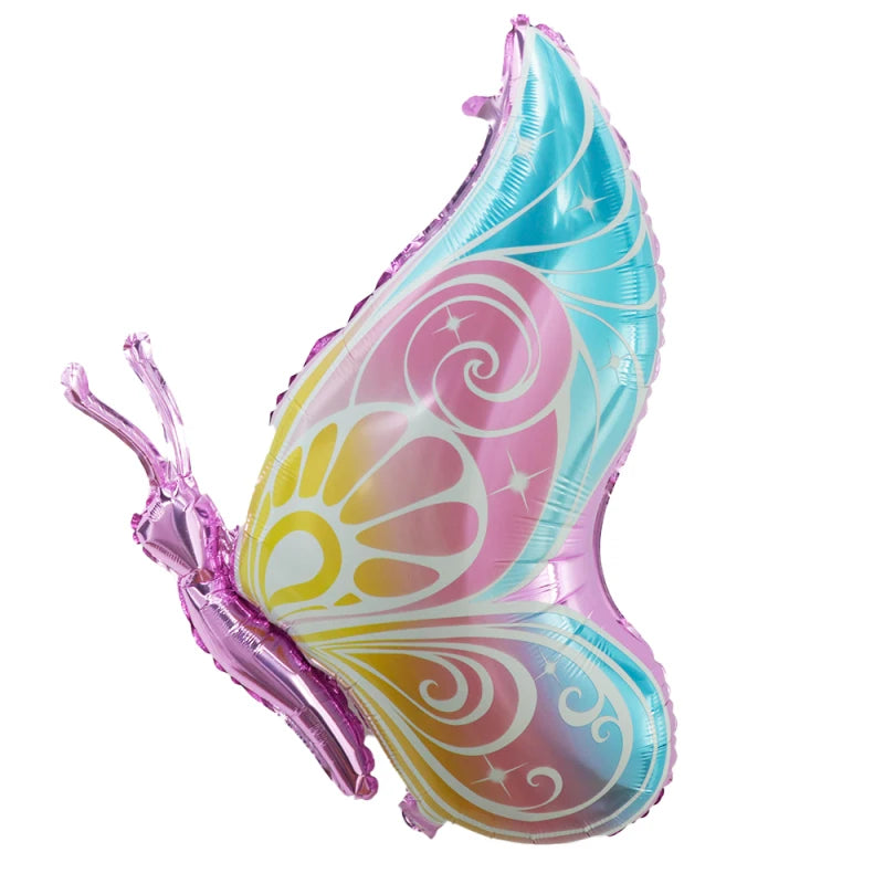 Large Butterfly Aluminum Foil Balloons Butterfly Helium Air Globos Birthday Party Decorations Baby Shower Kids Toy Photo Props
