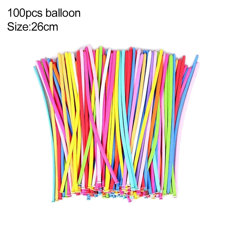 50~200pcs Magic Thickened Long Strip Balloon Twist Latex Balloons Shape Wedding Children Day Birthday Party Decorations TMZ