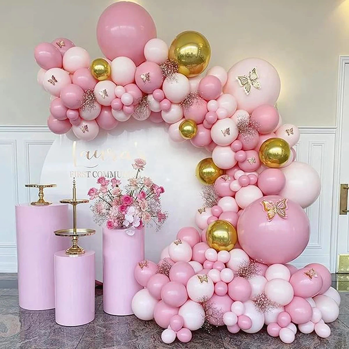 Balloon Garland Arch Kit Birthday Party Decoration Girl Birthday Foil Balloon  Baby Shower Decor Globos Wedding Party Supplies