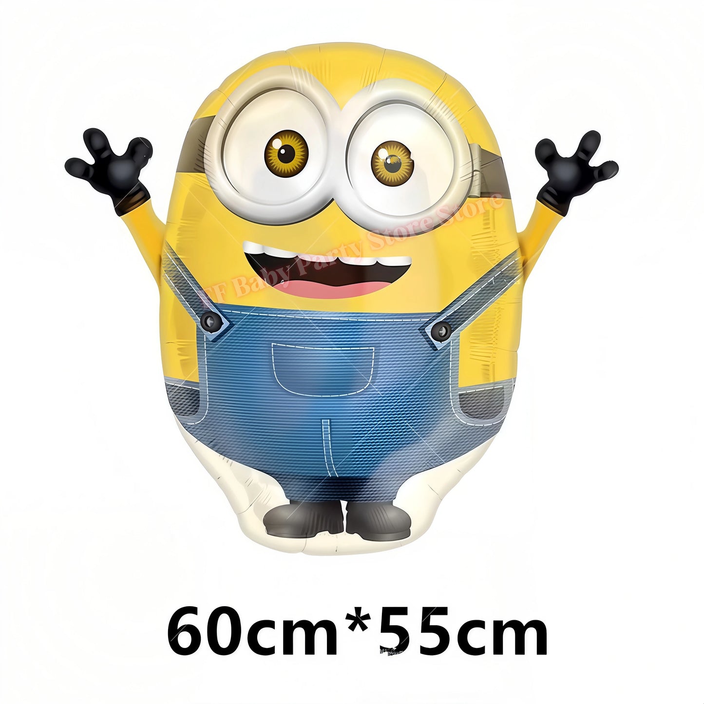 Cartoon M&Miniones Theme Balloons Birthday Decoration Yellow Banana Man Aluminum Film Ballons Baby Shower Globos Kid Party Favor