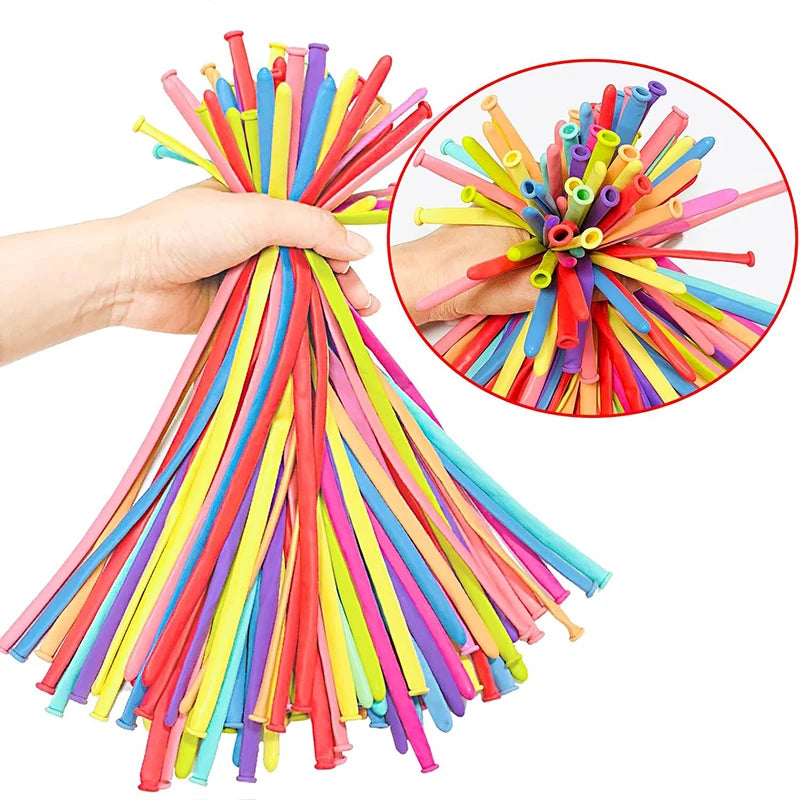 50~200pcs Magic Thickened Long Strip Balloon Twist Latex Balloons Shape Wedding Children Day Birthday Party Decorations TMZ