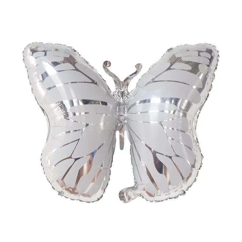 Large Butterfly Aluminum Foil Balloons Butterfly Helium Air Globos Birthday Party Decorations Baby Shower Kids Toy Photo Props