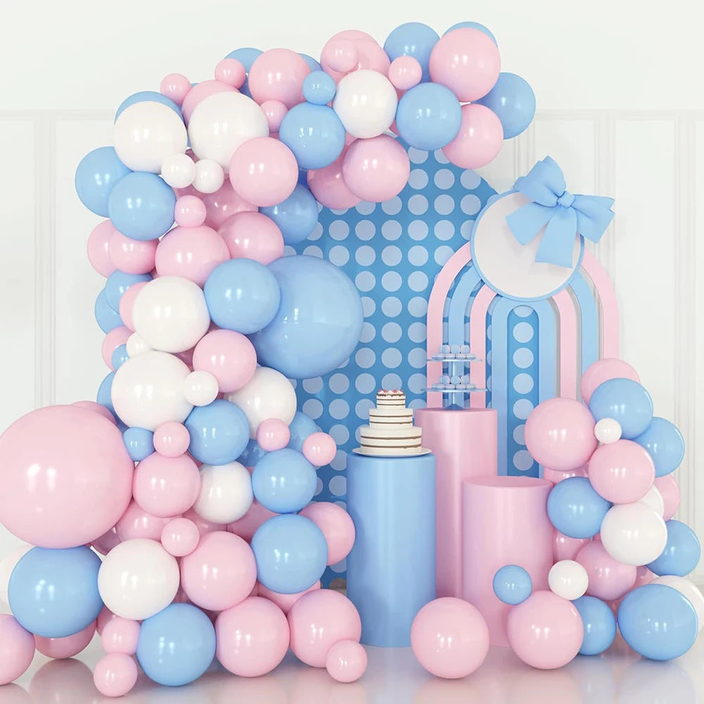 20Pcs 5/10/12inch Pastel Pink Balloons White Sand Blue Balloon Baby Shower Birthday Party Wedding Graduation Decorations Globos