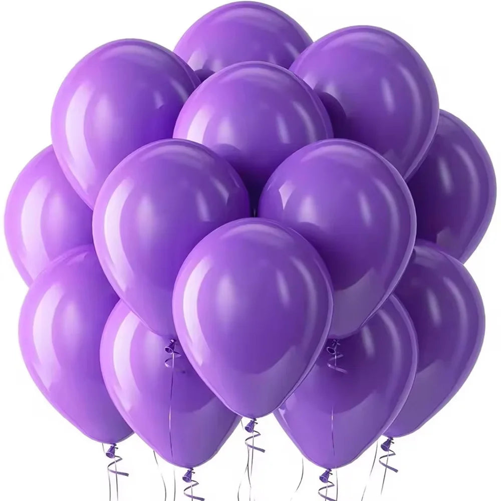 10inch Balloons Black Pink Round Latex Balloon Birthday Party Decor Adult Wedding Decoration Helium Globos Baby Shower Balloon