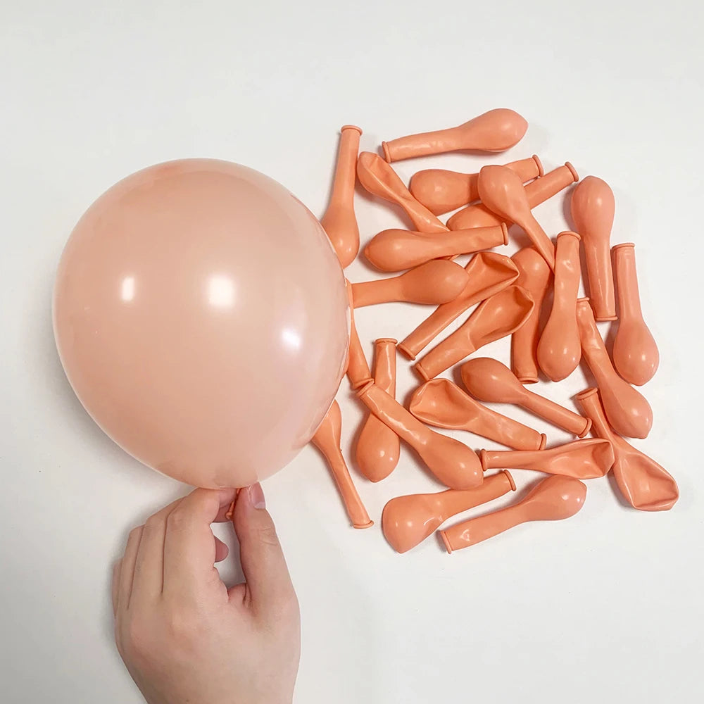 20Pcs 5/10/12inch Pastel Pink Balloons White Sand Blue Balloon Baby Shower Birthday Party Wedding Graduation Decorations Globos