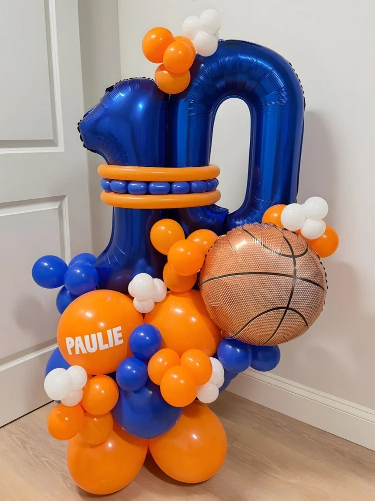 18-Inch Basketball Balloons – Basketball-Themed Kids Sports Party Décor & Birthday Gift for Boys and Girls, All Kinds of Parties