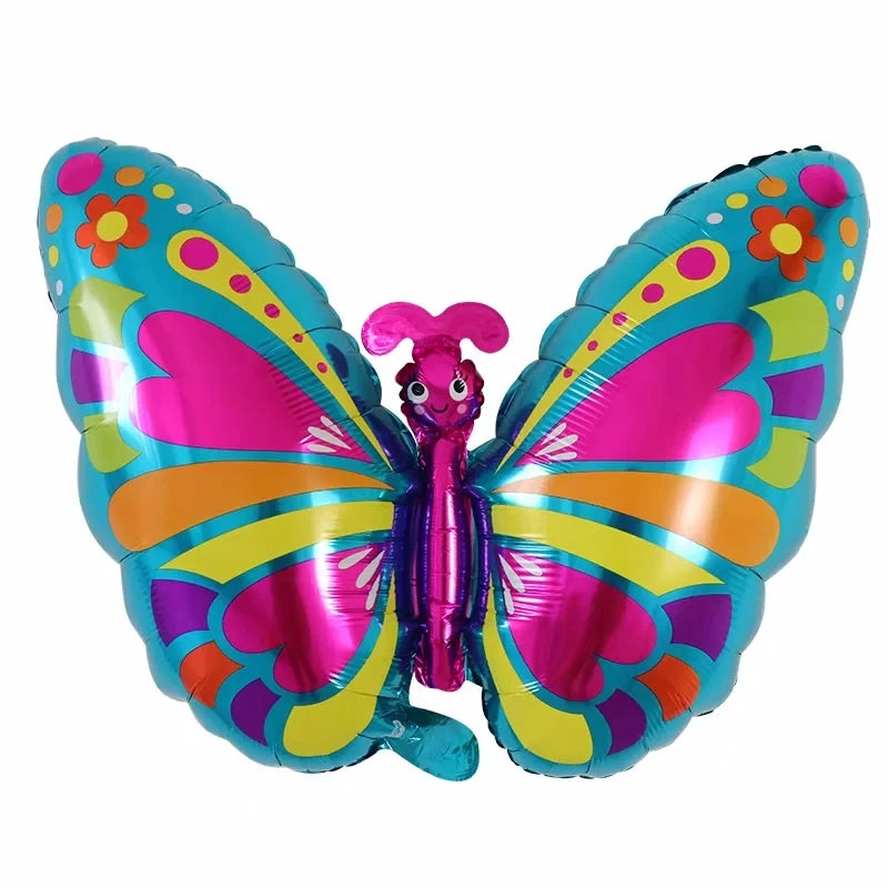 Large Butterfly Aluminum Foil Balloons Butterfly Helium Air Globos Birthday Party Decorations Baby Shower Kids Toy Photo Props