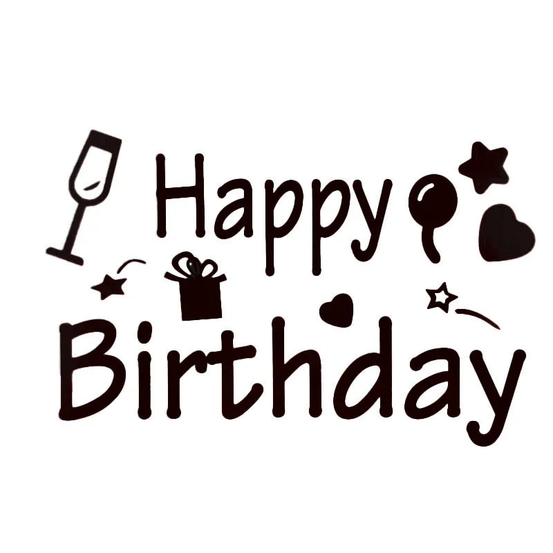 Transparent balloons stickers for birthday party decoration,large 21x29cm,36inch bubble balloons, balloons