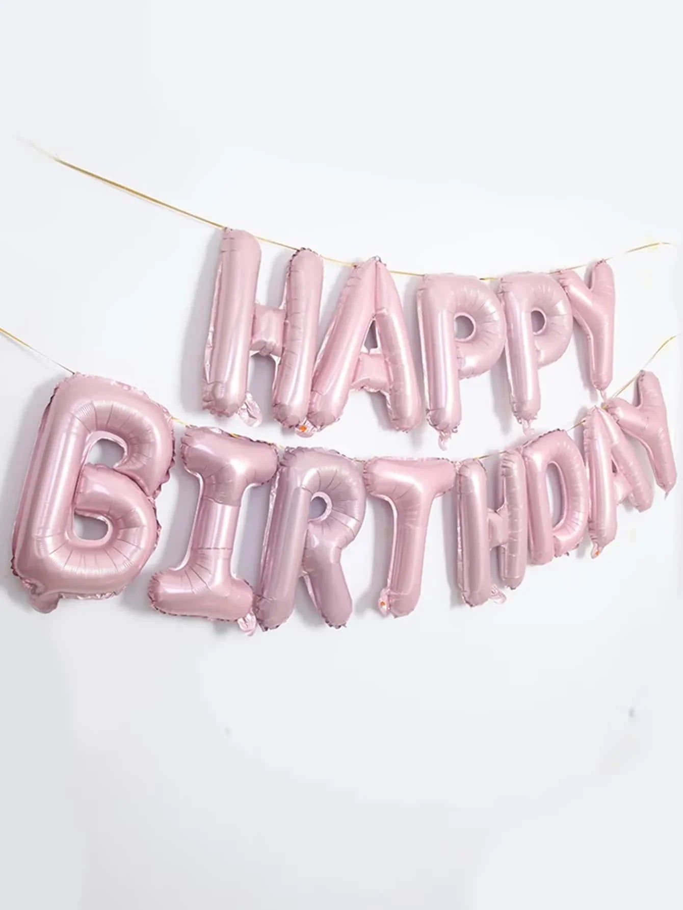 16 Inch Happy Birthday Balloons Pink Blue Aluminium Foil Balloon Birthday Party Decoration Suppries Home DIY Accessories Prop