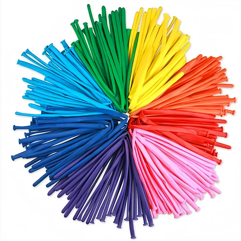 50~200pcs Magic Thickened Long Strip Balloon Twist Latex Balloons Shape Wedding Children Day Birthday Party Decorations TMZ