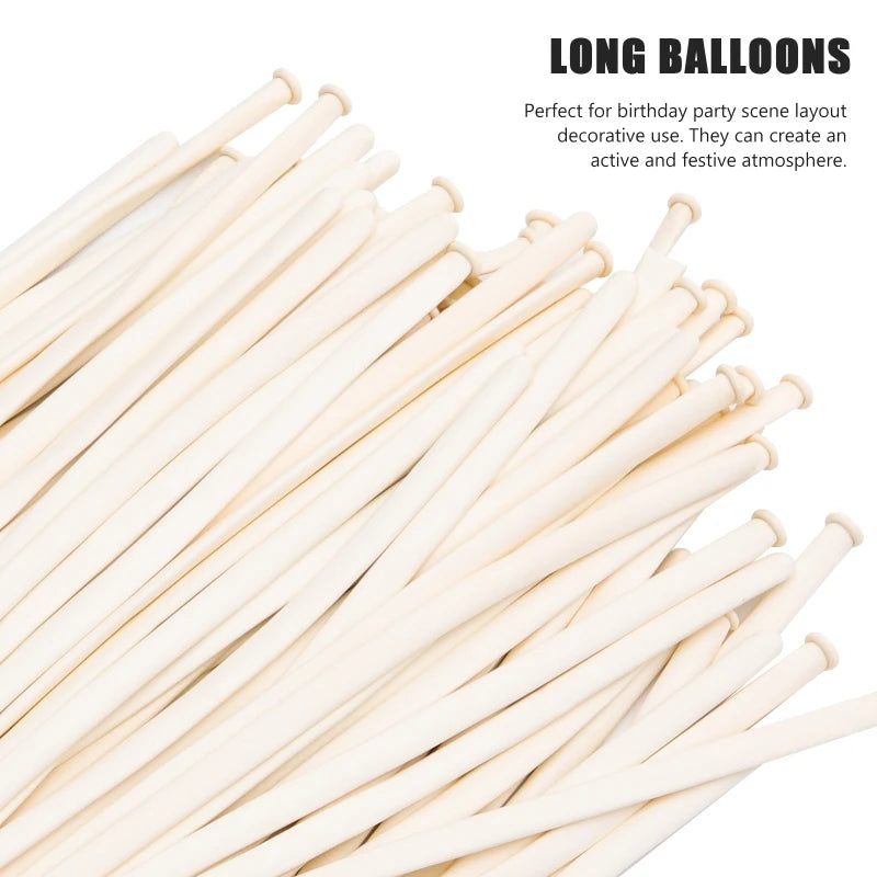 100 Pcs 260 Long Balloons Festival Party Wedding Twisting Cartoon Decorative Balloon naments For Celebration Event Decoration