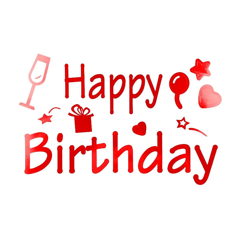 Transparent balloons stickers for birthday party decoration,large 21x29cm,36inch bubble balloons, balloons