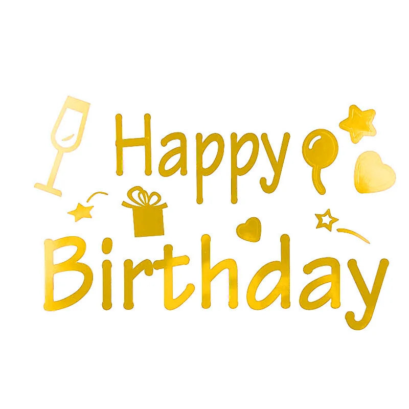 Transparent balloons stickers for birthday party decoration,large 21x29cm,36inch bubble balloons, balloons