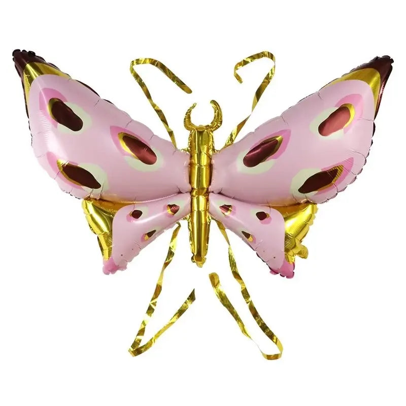 Large Butterfly Aluminum Foil Balloons Butterfly Helium Air Globos Birthday Party Decorations Baby Shower Kids Toy Photo Props