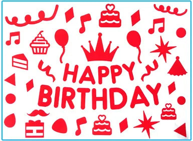 Transparent balloons stickers for birthday party decoration,large 21x29cm,36inch bubble balloons, balloons