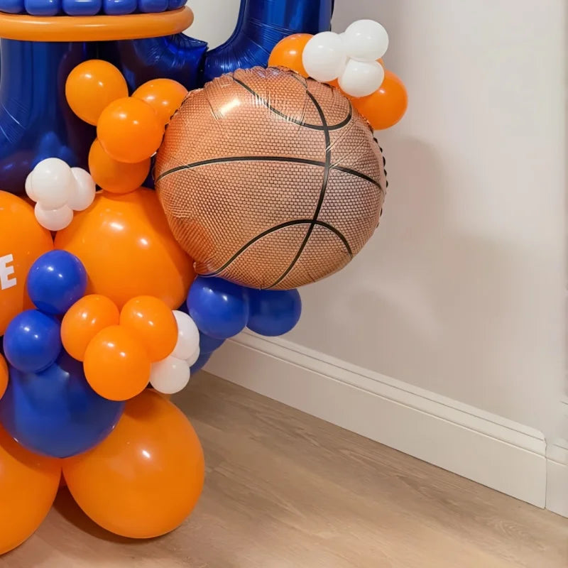 18-Inch Basketball Balloons – Basketball-Themed Kids Sports Party Décor & Birthday Gift for Boys and Girls, All Kinds of Parties
