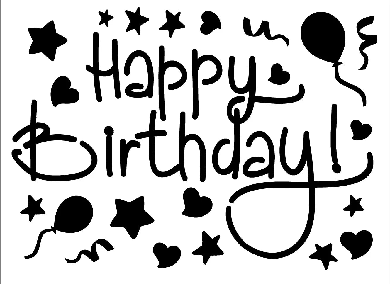 Transparent balloons stickers for birthday party decoration,large 21x29cm,36inch bubble balloons, balloons
