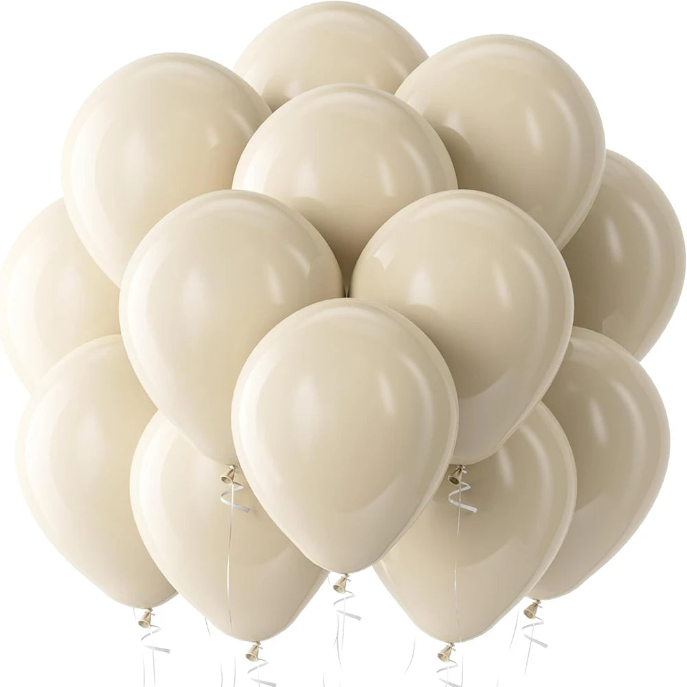 20Pcs 5/10/12inch Pastel Pink Balloons White Sand Blue Balloon Baby Shower Birthday Party Wedding Graduation Decorations Globos