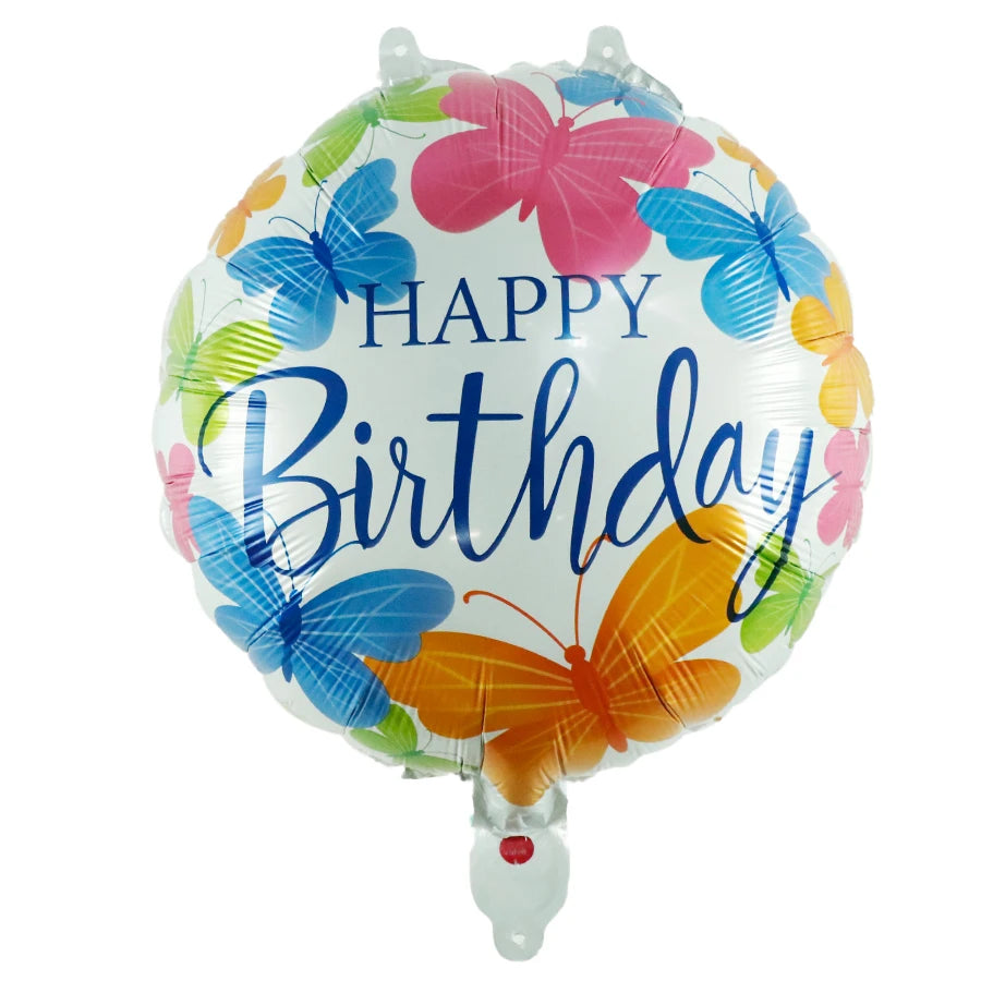 Large Butterfly Aluminum Foil Balloons Butterfly Helium Air Globos Birthday Party Decorations Baby Shower Kids Toy Photo Props