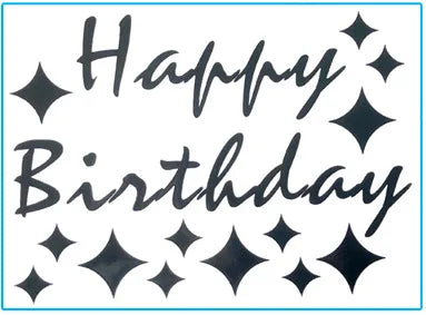 Transparent balloons stickers for birthday party decoration,large 21x29cm,36inch bubble balloons, balloons