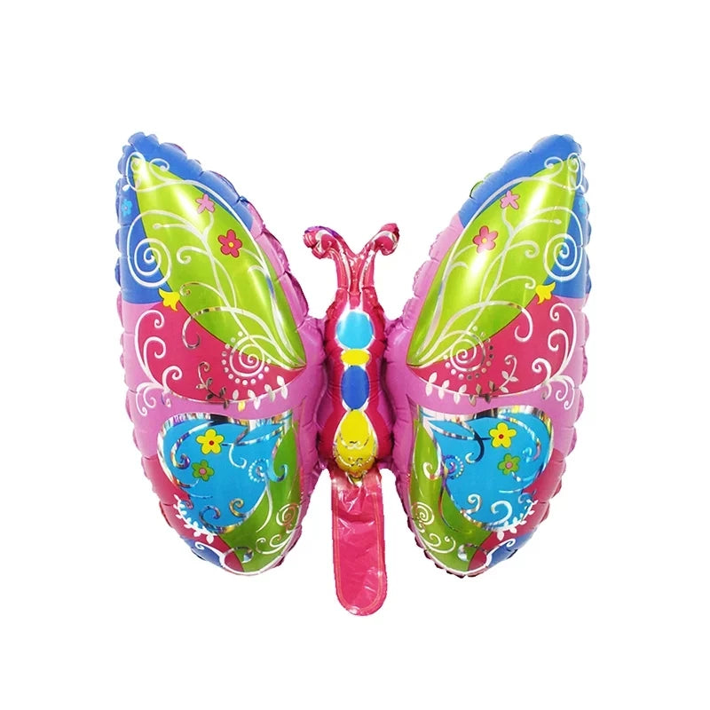 Large Butterfly Aluminum Foil Balloons Butterfly Helium Air Globos Birthday Party Decorations Baby Shower Kids Toy Photo Props