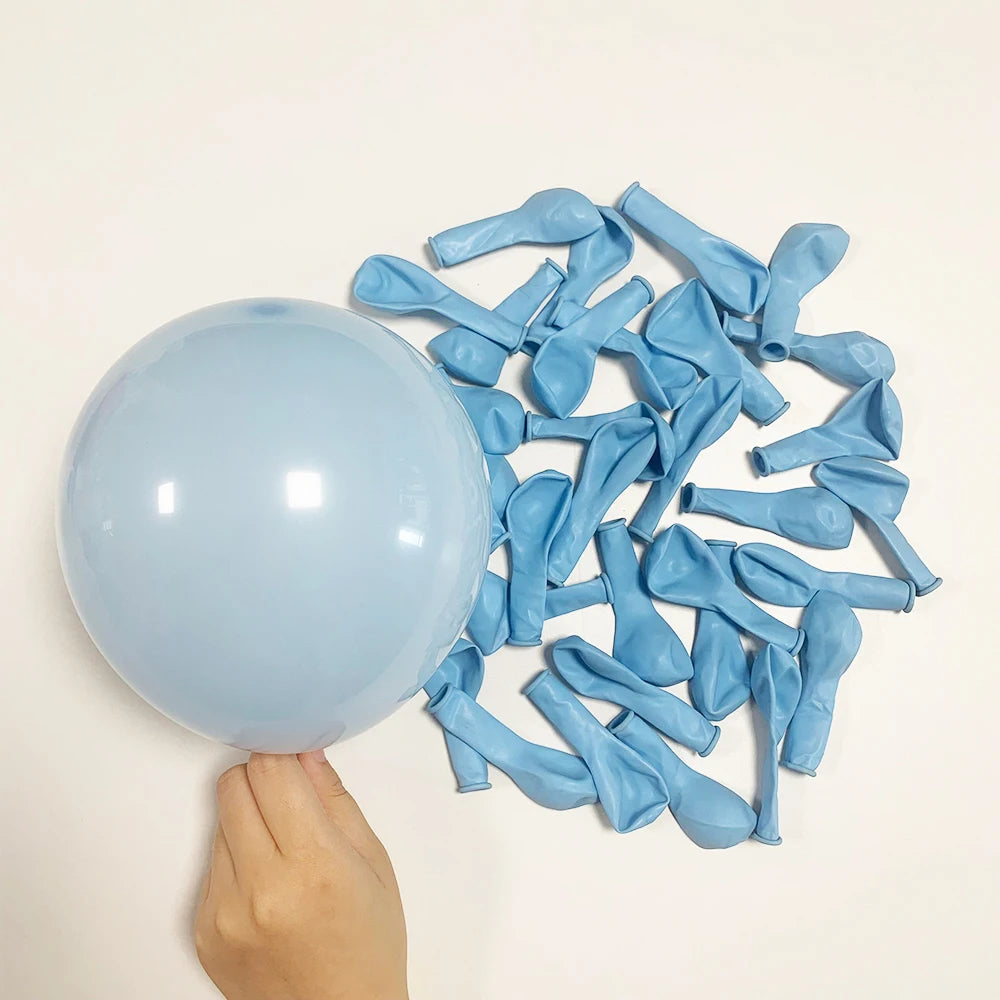 20Pcs 5/10/12inch Pastel Pink Balloons White Sand Blue Balloon Baby Shower Birthday Party Wedding Graduation Decorations Globos