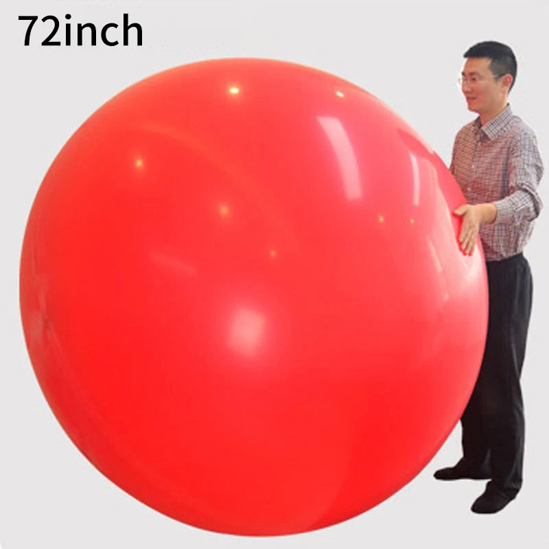 New 72 Inch Huge Balloons Giant Latex Performance Decor Balloon Party Celebration Festival Decorations Christmas Wedding Decor