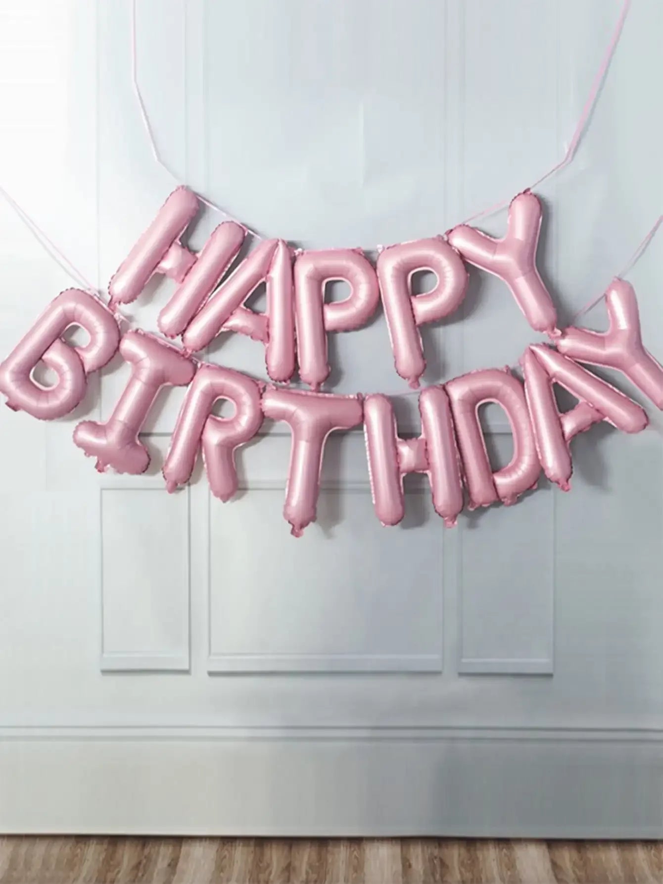 16 Inch Happy Birthday Balloons Pink Blue Aluminium Foil Balloon Birthday Party Decoration Suppries Home DIY Accessories Prop