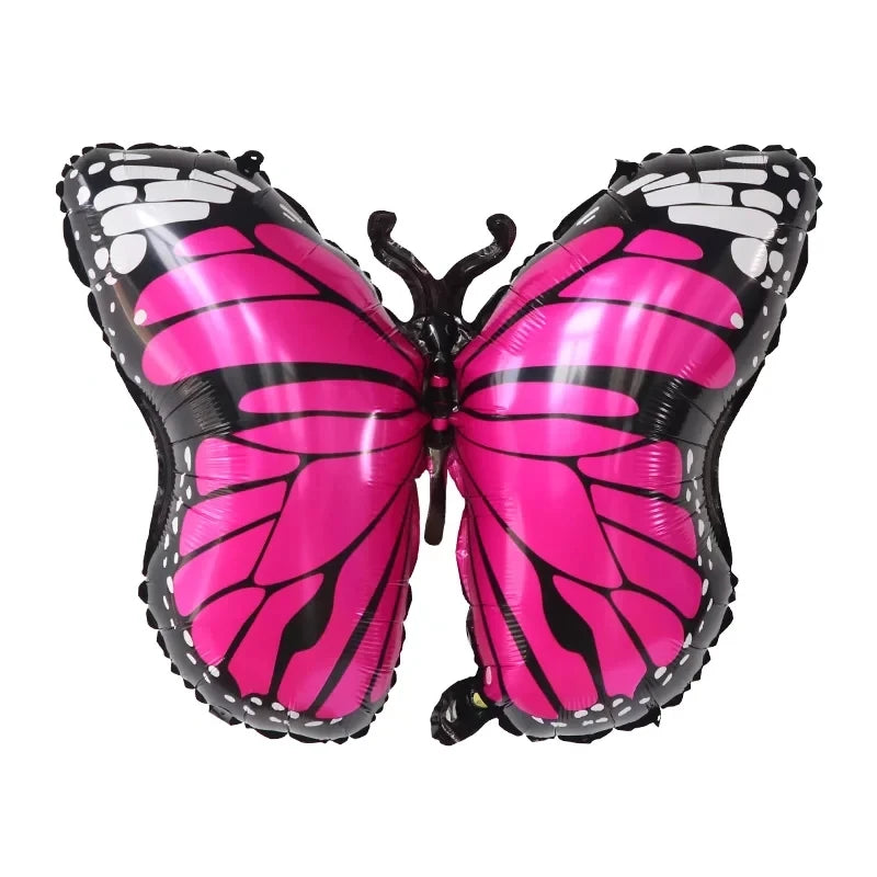 Large Butterfly Aluminum Foil Balloons Butterfly Helium Air Globos Birthday Party Decorations Baby Shower Kids Toy Photo Props