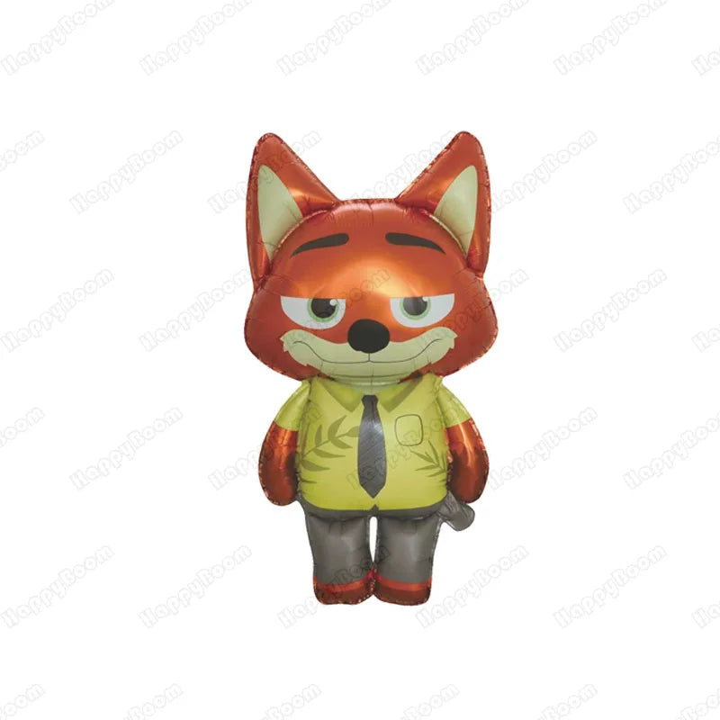 Cartoon Zootopia Balloons Birthday Party Theme Decoration Ballons Baby Shower Boys and Girls Birthday Party Decoration Supplies