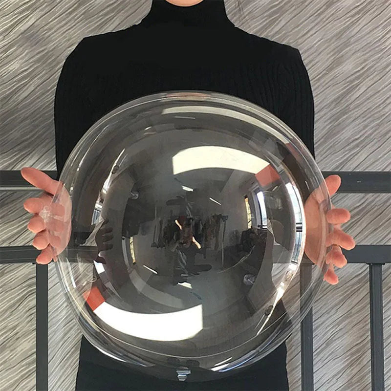 10pcs 10/16/18/20/24/36 inch Clear Bubble Balloons Large Transparent Bobo Balloons for Ramadan Wedding Birthday Party Decoration